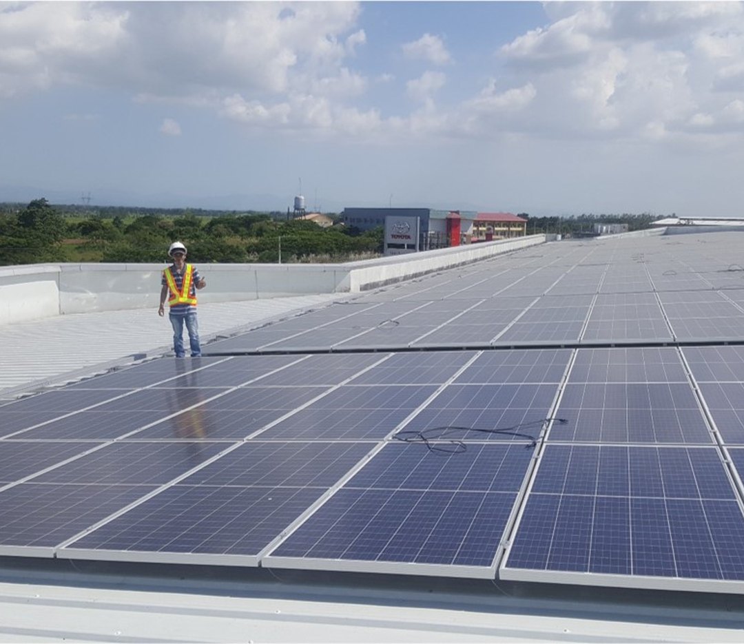 Toyota Nueva Ecija rooftop solar